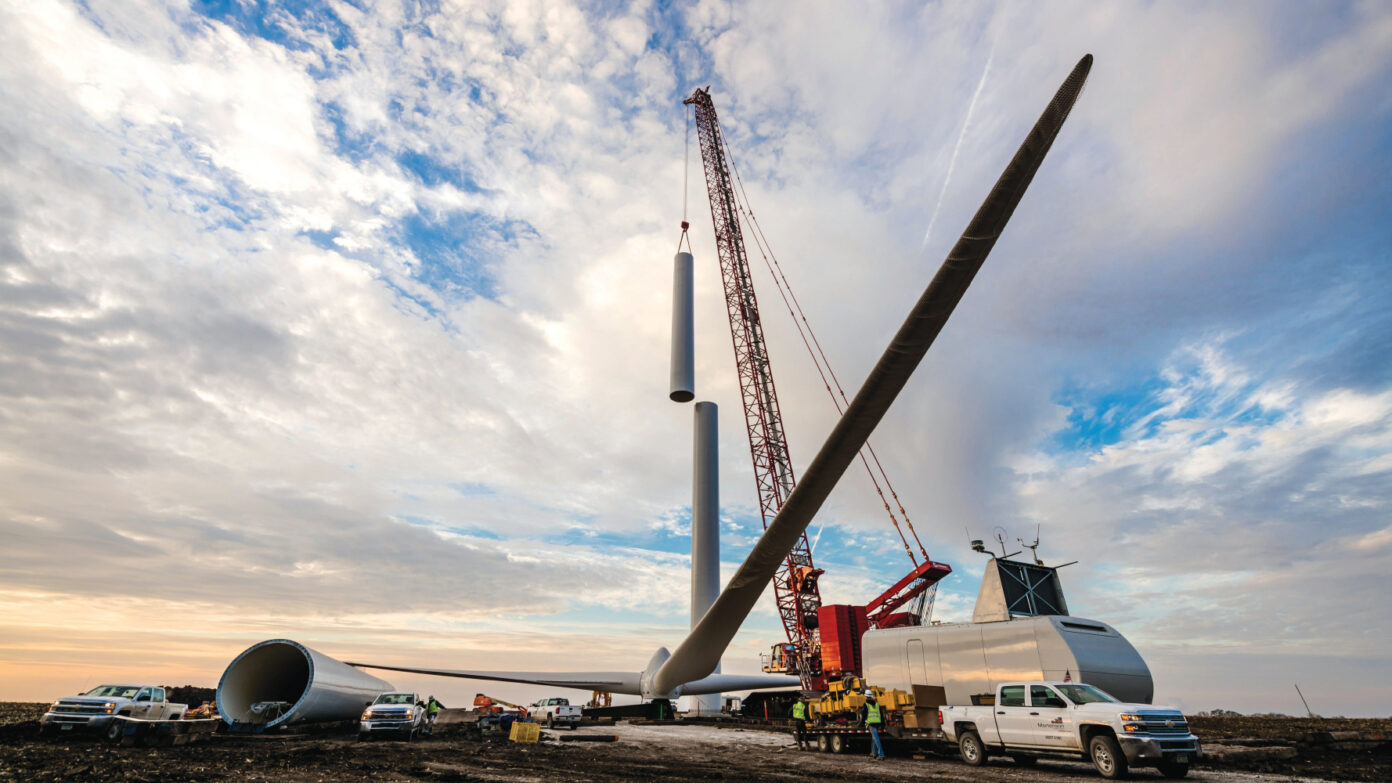 Mortenson at forefront of wind energy boom