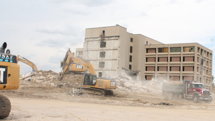 Transamerica site demolition