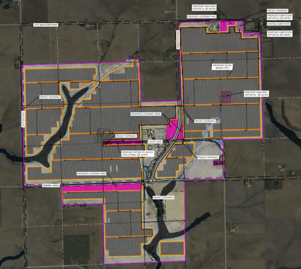Third reading of Coggon Solar rezoning proposal postponed