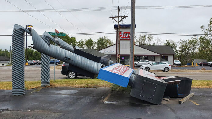 The derecho a year later
