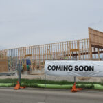 Construction work continues for a new McDonald's restaurant at 4520 First Ave. NE in Cedar Rapids. CREDIT RICHARD PRATT