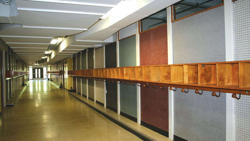 Monroe Place Apartments was converted from an elementary school to 19 affordable apartment units in Cedar Rapids. CREDIT AFFORDABLE HOUSING NETWORK