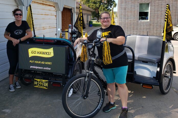 Iowa City pedicab