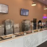 The inside of Cookies & Dreams' Iowa River Landing location.