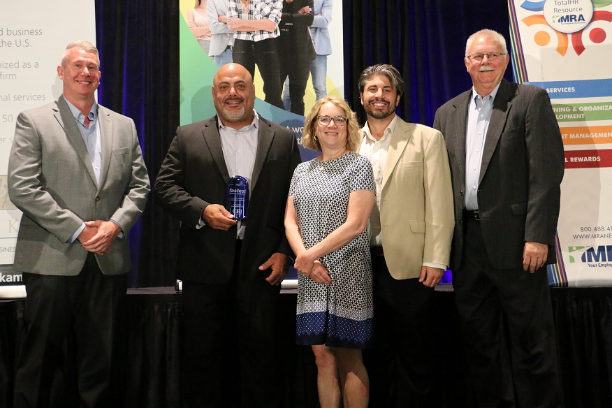 Integrated Connection was named the 2022 Fastest Growing Company at an event June 7 at the DoubleTree by Hilton in downtown Cedar Rapids.