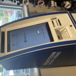A Bitcoin ATM machine at Kwik Star in Iowa City.