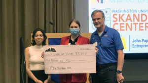 Chemo Care Solutions won first place and $5,000 for its pitch. 