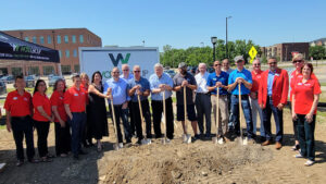 NewBo Lofts groundbreaking