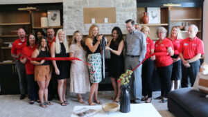 Skogman Homes Prairie Landing ribbon cutting