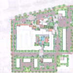 Gather Iowa is a 12-acre redevelopment of the southeast commercial district subarea.