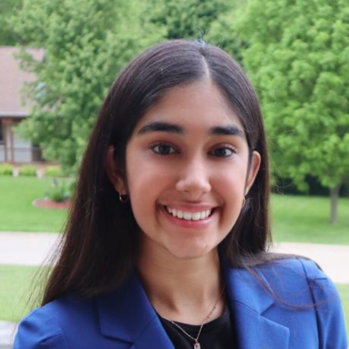 Himani Laroia, founder of the new Youth Entrepreneurship Ambassador Program, is a rising senior at Iowa City West High School.