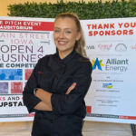 Allie Lanham, owner of "The Hangry Lady" in Cedar Rapids, was honored at the Open 4 Business pitch contest. CREDIT IEDA