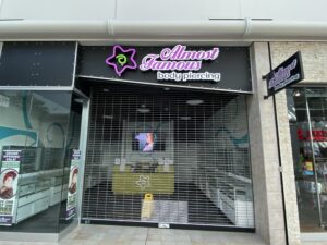 Almost Famous Body Piercing is open seven days a week next to the Hot Topic at Coral Ridge Mall.