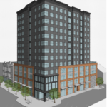 A site plan for a 13-story, mixed-use development at 21 S. Linn Street was approved Aug. 26 by Iowa City staff.