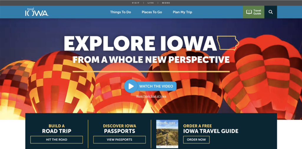 iowa city travel agent