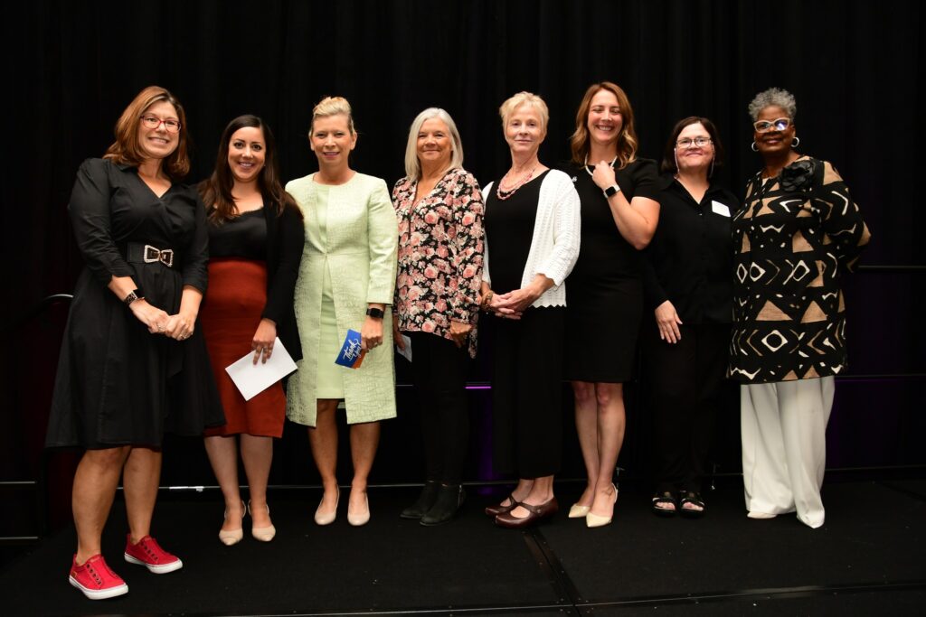 Representatives of each organization that was awarded the Iowa Women's Foundation's Core Grant
