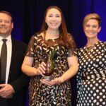 Deanna McDanel was awarded the Excellence in Innovation award in the Iowa Pharmacy Association's 2022 annual meeting Sept. 22.