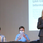 Wolf Carbon pipeline meeting Geri Huser