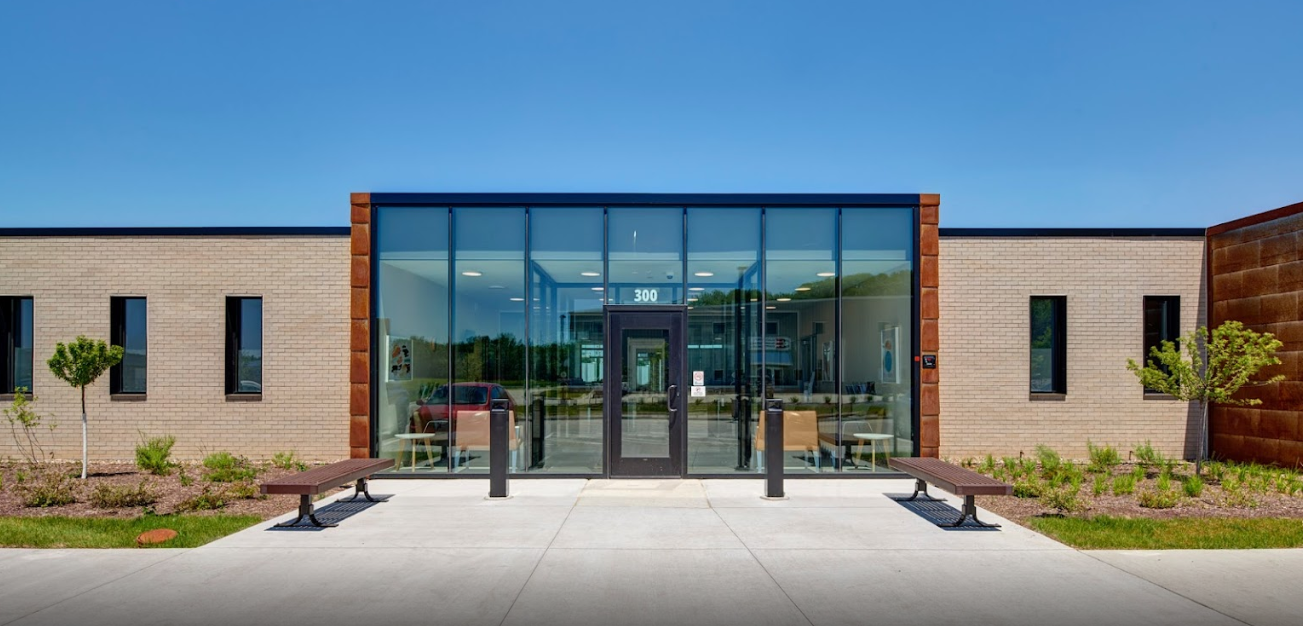 Shelter House won an architectural-focused award Oct. 6, in part because of GuideLink Center at 300 Southgate Ave. in Iowa City.