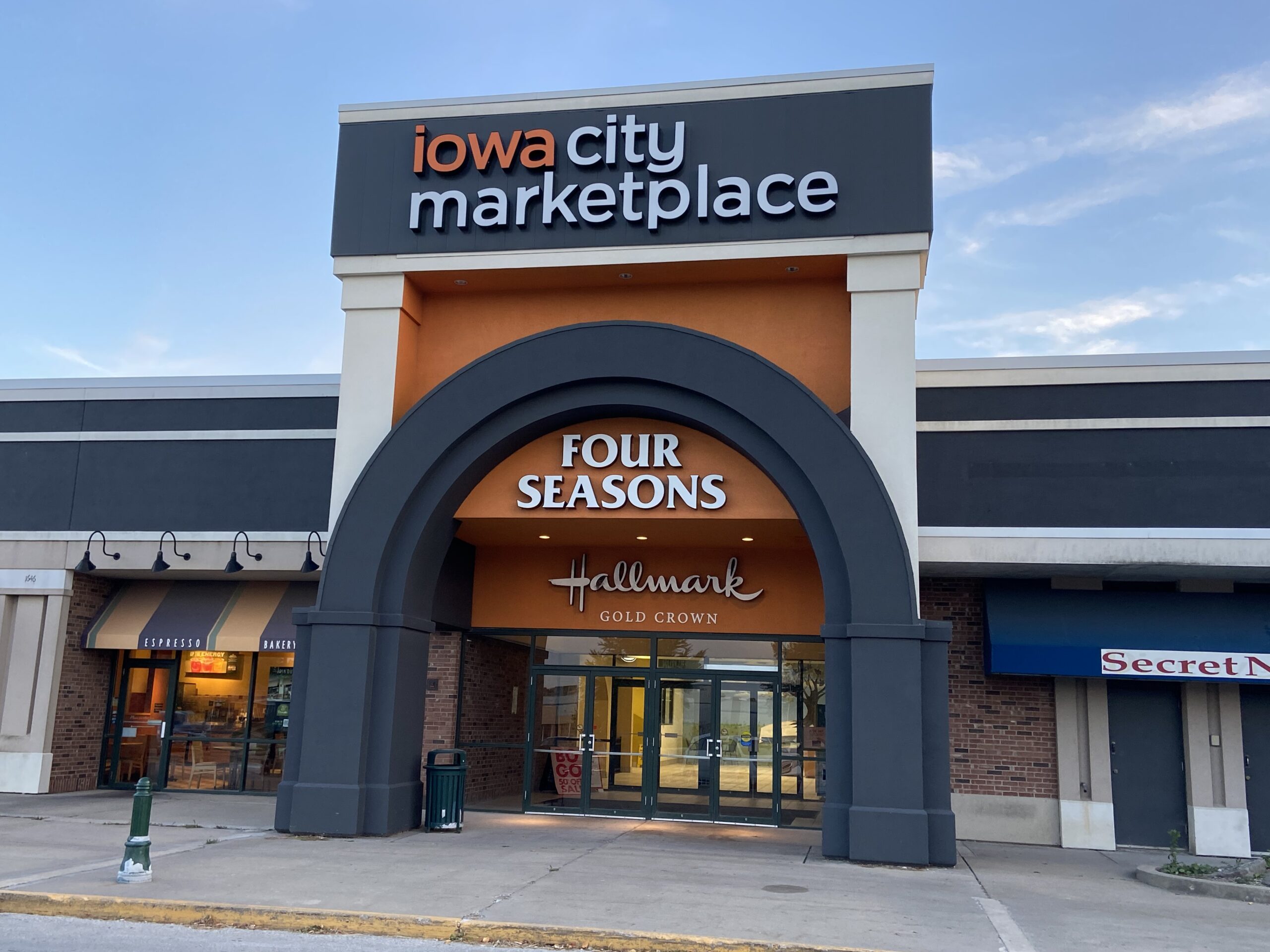 Brookwood Capital Advisors is selling the Iowa City Marketplace in auction next month. CREDIT NOAH TONG