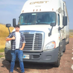 CRST driver and retired U.S. Army Veteran Talon Rogers