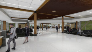 Eastern Iowa Airport new concourse