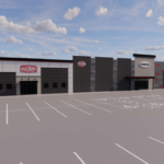 Lion Development Group is bringing a family entertainment center with bowling and an arcade to North Liberty. Pizza Ranch is moving locations and will be connected to the new building.
