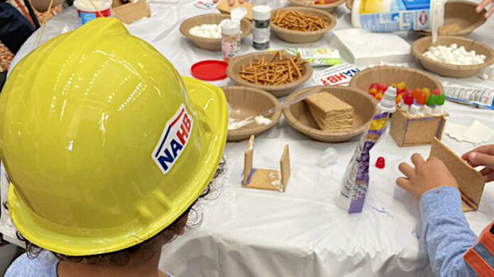 NAHB Big Build snack-tivity