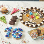 A collection of baked goods that can be bought from Great American Cookies. CREDIT FAT BRANDS INC.
