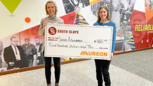 South Slope Junior Achievement donation