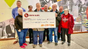 South Slope North Liberty Optimist donation