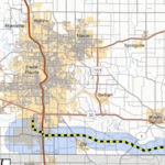 Linn County Wolf Carbon pipeline route