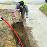 Central Scott Telephone fiber-optic cable