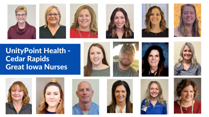 UnityPoint Health nurses named 2023 Great Iowa Nurses