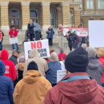 Iowa Capitol carbon dioxide pipeline rally