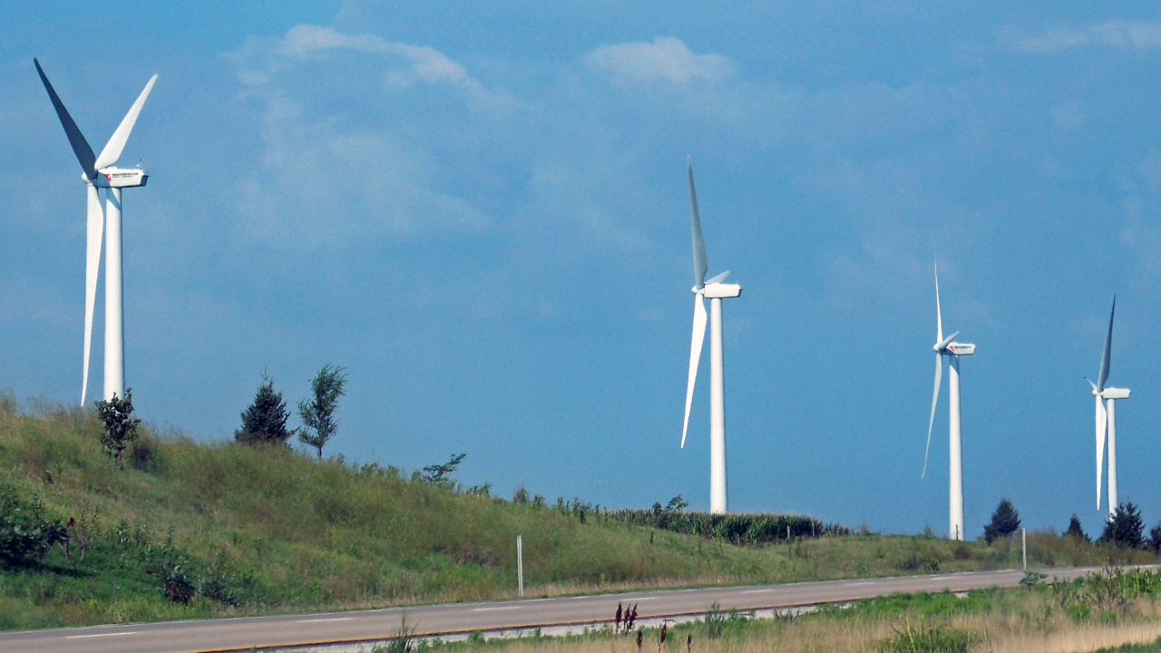 MidAmerican wind turbines