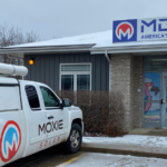 Moxie Solar's headquarters sits abandoned as former CEO Jason Hall faces legal uncertainty. CREDIT NOAH TONG