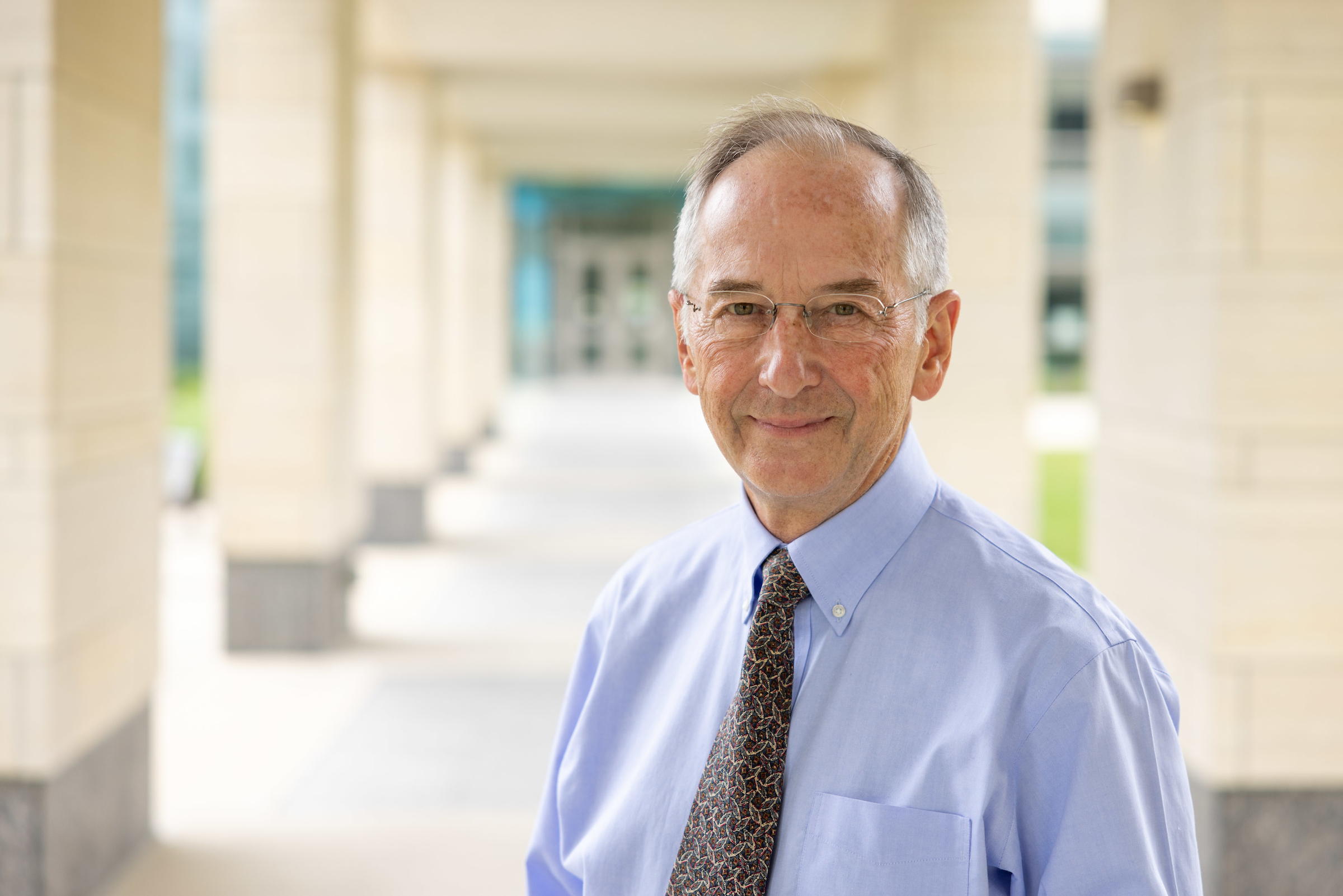 Michael Welsh, pictured in 2022, has researched mechanisms and treatment of cystic fibrosis for decades. CREDIT UNIVERSITY OF IOWA