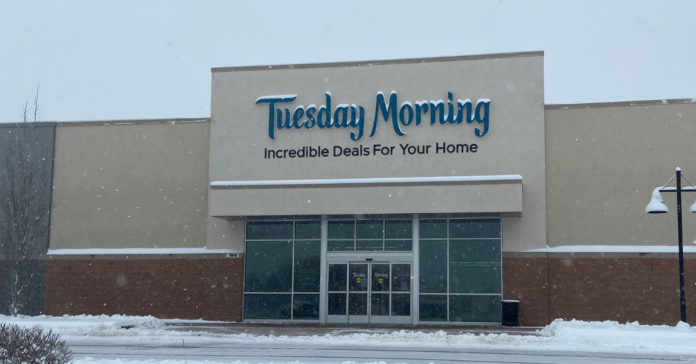 Tuesday Morning's Coralville location will close permanently as a result of the company's latest bankruptcy filings. CREDIT NOAH TONG