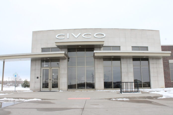 CIVCO Medical Solutions' corporate headquarters at 2301 Jones Blvd. in Coralville. CREDIT CBJ