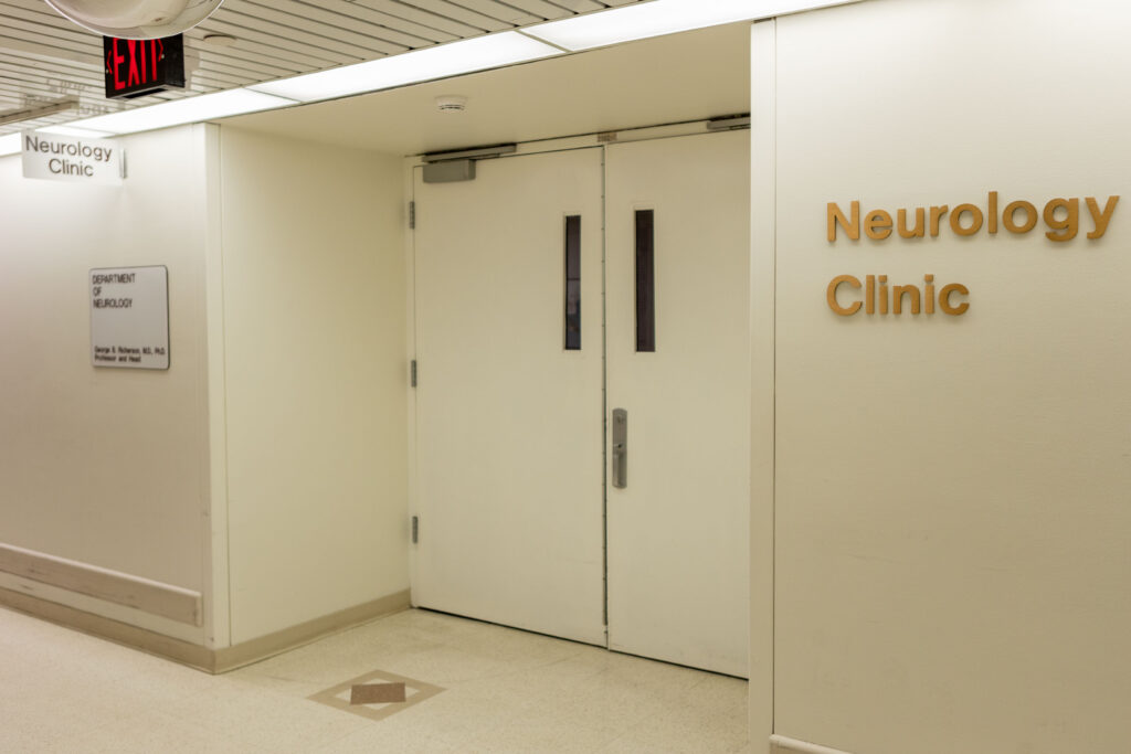 The UIHC Neurology Clinic on June 14, 2022. CREDIT UIHC
