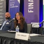 A panel of experts discussed opportunities and challenges in the real estate industry today. CREDIT NOAH TONG