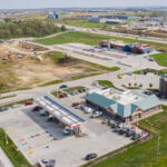 East Town Crossing aerial