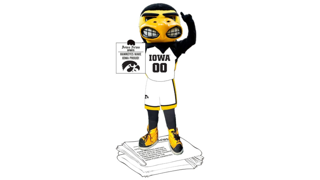 Iowa Hawkeyes women's basketball bobblehead
