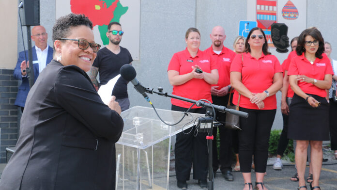 African American Museum groundbreaking LaNisha Cassell