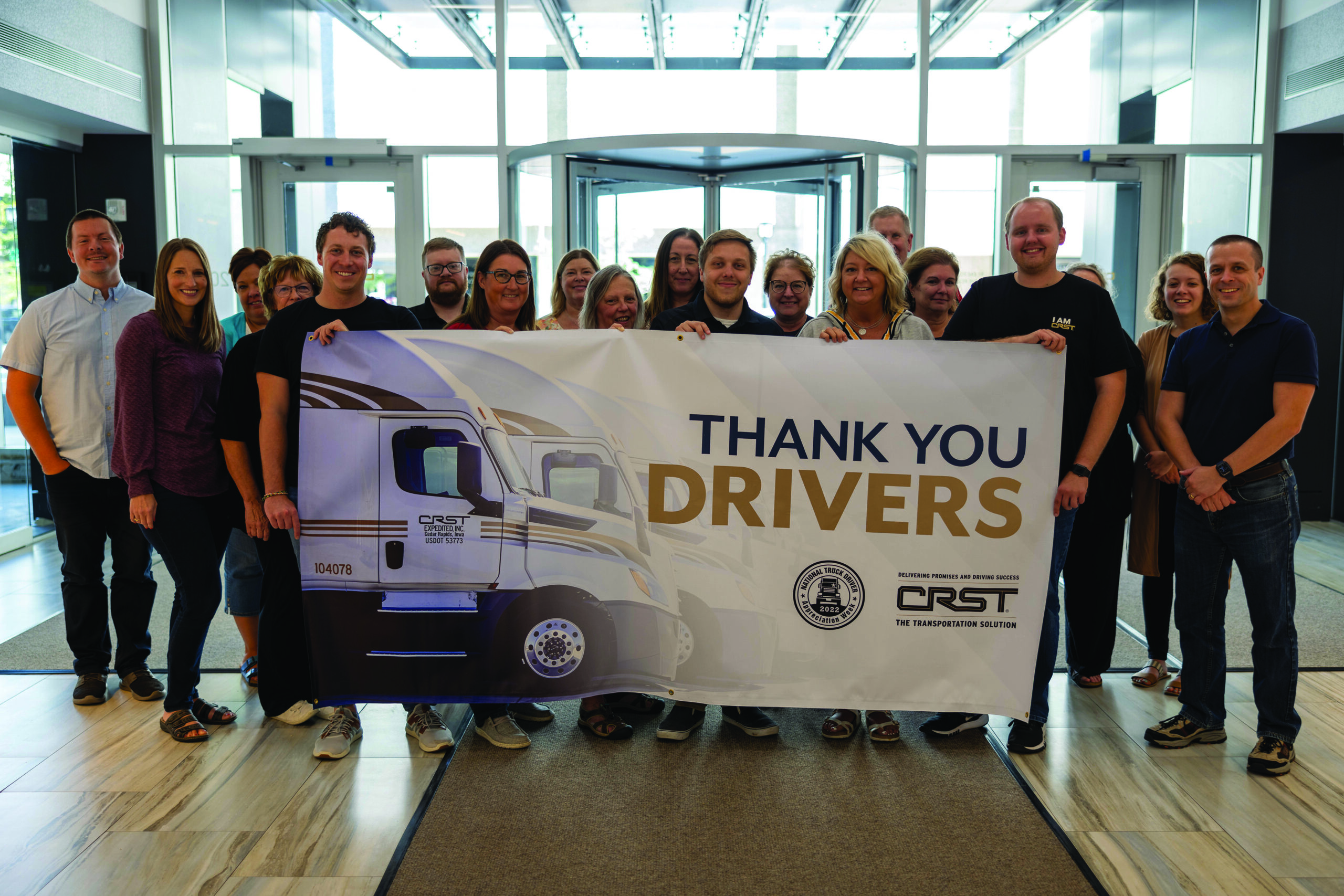 Team CRST Celebrates Driver Appreciation Week 2022