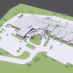These renderings show the location and basic design elements of Steindler Orthopedics' new ambulatory surgery center and clinic in North Liberty. Construction of the new facility is slated to begin next month. CREDIT STEINDLER ORTHOPEDIC CLINIC
