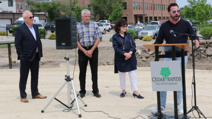 Fulton Lofts groundbreaking