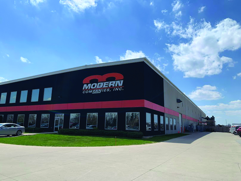 The Modern Companies at 500 Walford Road in Cedar Rapids.