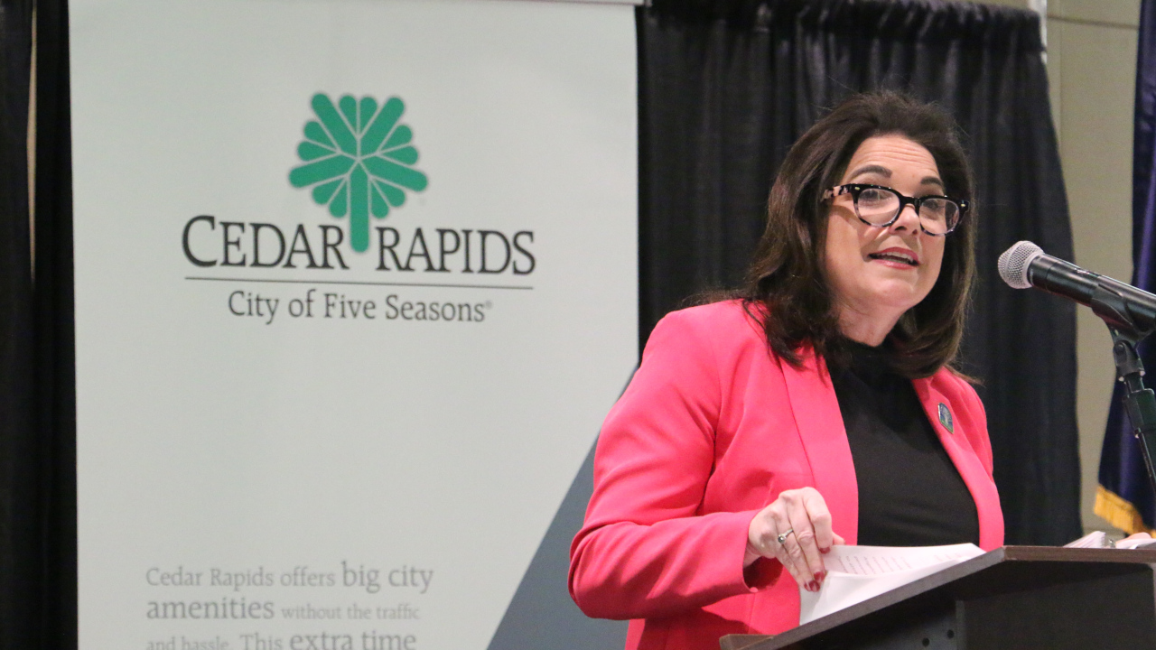 Tiffany O'Donnell State of the City Cedar Rapids 2023